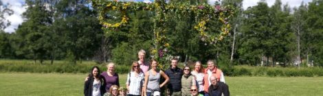 Bilder från midsommar i Björboholm