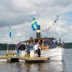 Ångbåten Herbert vid ångbåtsbryggan i Björboholm