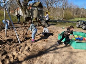 Städdag i Björboholmsparken.